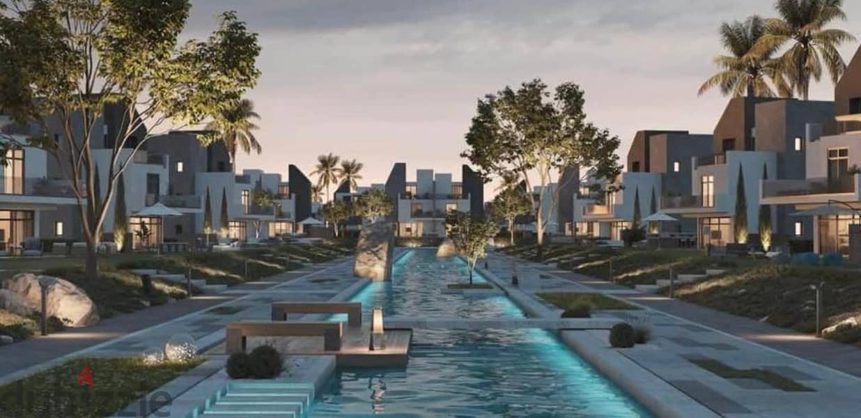 Town house villa resale  from Rivers Misr Development Company in New Sheikh Zayed 2