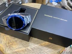 Huawei Watch Ultimate Blue جديدة