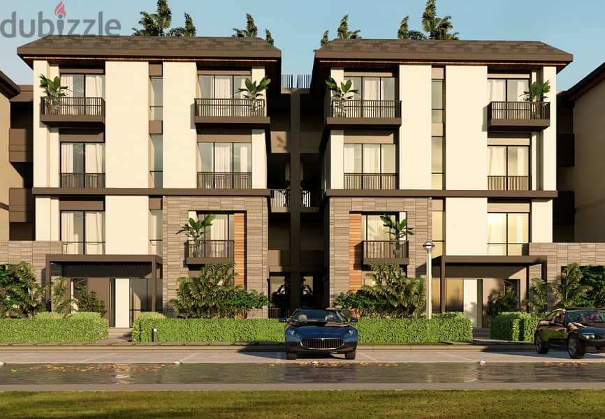 With a 5% down payment, townhouse corner view on lagoon in Golden Square in front of ICITY, and installments over 8 years 4