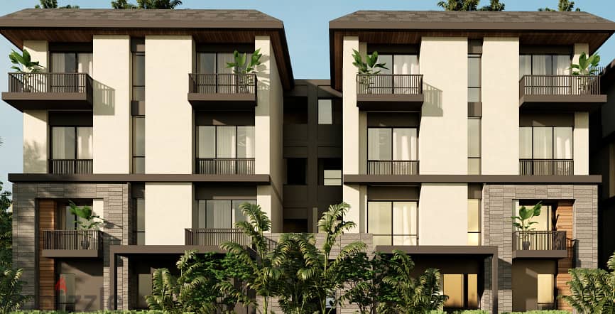 With a 5% down payment, townhouse corner view on lagoon in Golden Square in front of ICITY, and installments over 8 years 5
