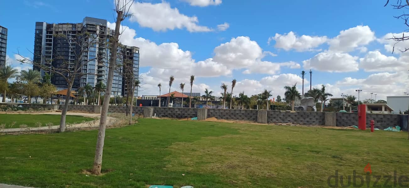 Loft Apartment with Garden for Sale Fully finished with Ac's in Zed West Ora development 1BD Prime Location installments 8