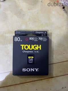 80G Sony Tough type A 0