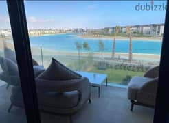 Chalet 2 Bed Lagoon View for Sale at Hyde Park Sea Shore North Coast Ras Alheikma with installments 8 years 10% downPayment Prime Location first row