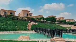 Villa for sale next to Palm Hills New Cairo, installments over 8 years فيلا للبيع بجانب Palm Hills New Cairo قسط على 8 سنين