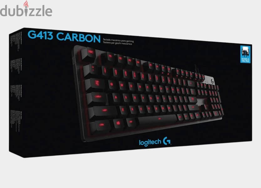 Logitech g413 carbon كيبورد 1