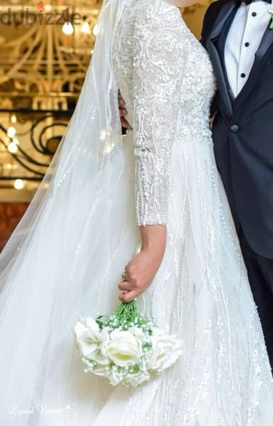 wedding dress for selling- فستان فرح للبيعt 2