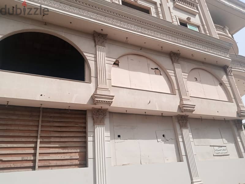 Retail store for rent very prime location in heliopolis masr elgdida overlooking street ground floor 120m2 6