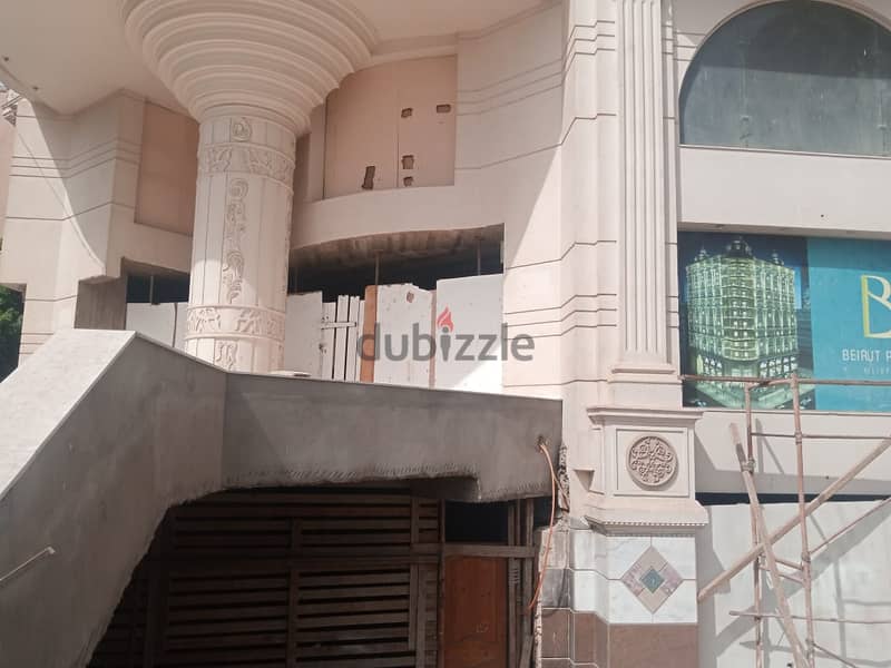 Retail store for rent very prime location in heliopolis masr elgdida overlooking street ground floor 120m2 7