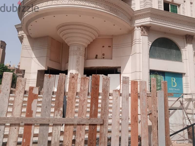 Retail store for rent very prime location in heliopolis masr elgdida overlooking street ground floor 200m2 6