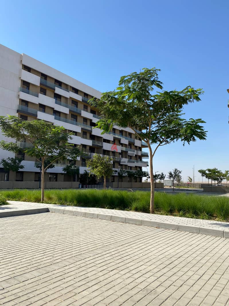 In installments over 7 years, I own a 135 sqm (2-room) apartment, fully finished, in Alburouj Compound, Alburouj Compound. 7