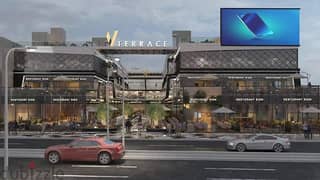 محل للبيع في التجمع الخامس 499م V TERRACE Mall Location: front AUC من المالك مباشره