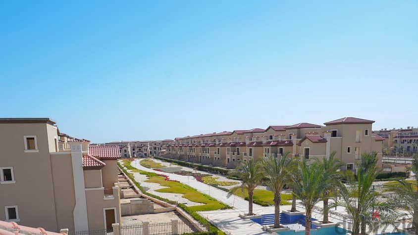 Receive and pay in installments at your convenience. . A luxury townhouse villa for sale in the Administrative Capital in La Vista City New Capital 5