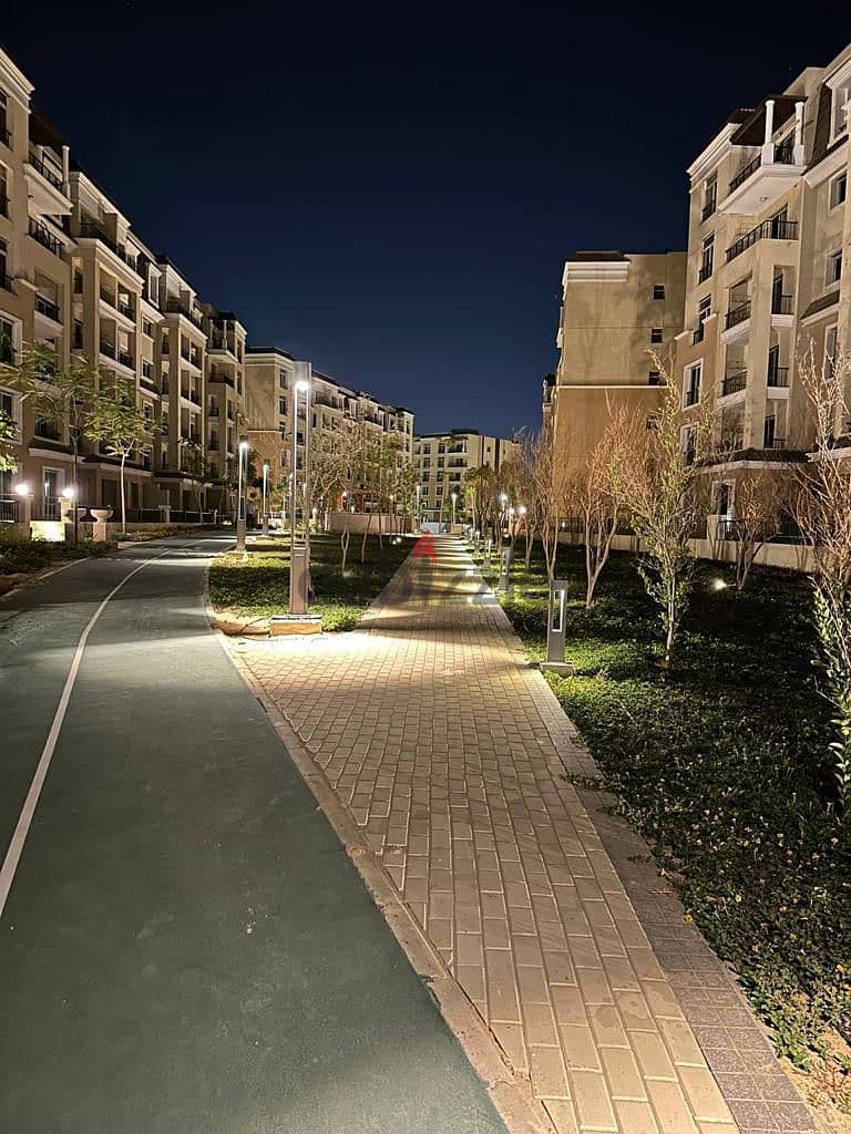 121 sqm apartment for sale in New Cairo, Sarai project, interest-free 5