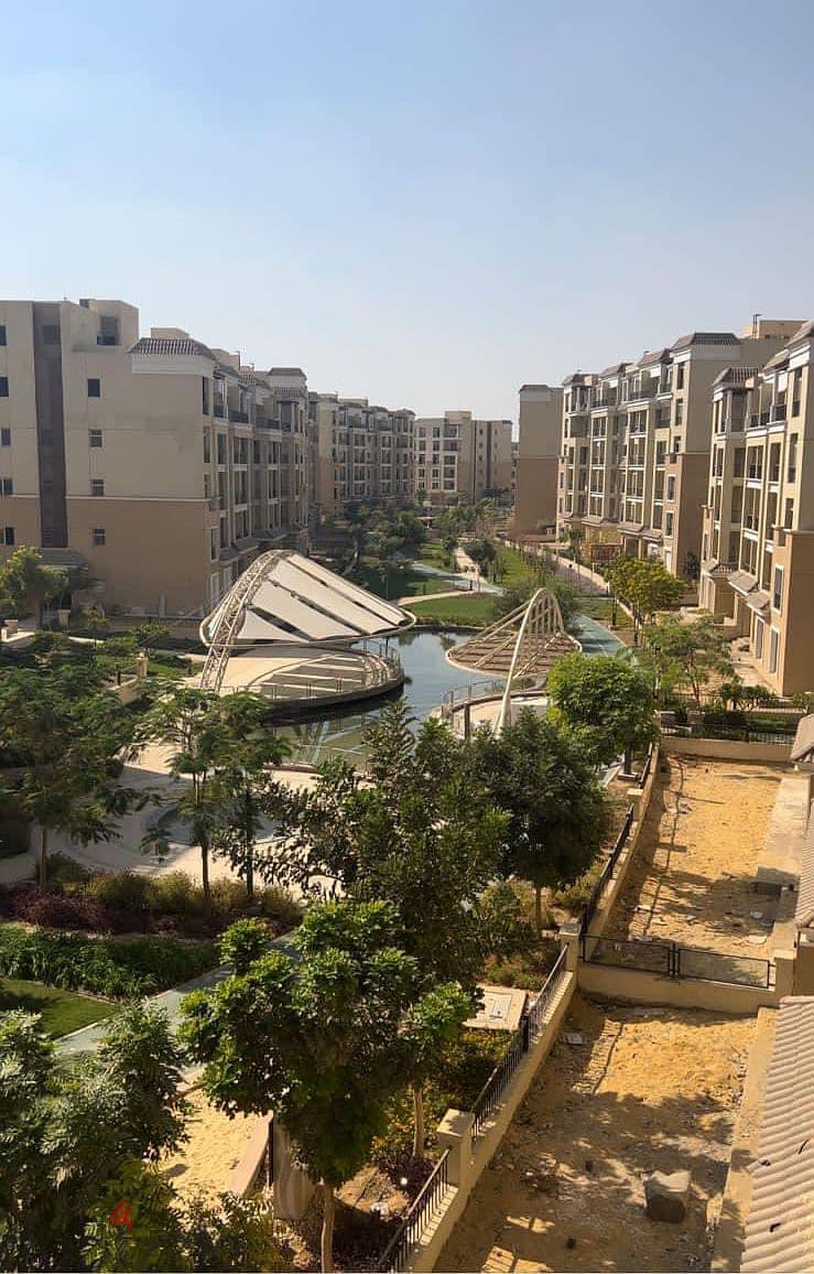 121 sqm apartment for sale in New Cairo, Sarai project, interest-free 6