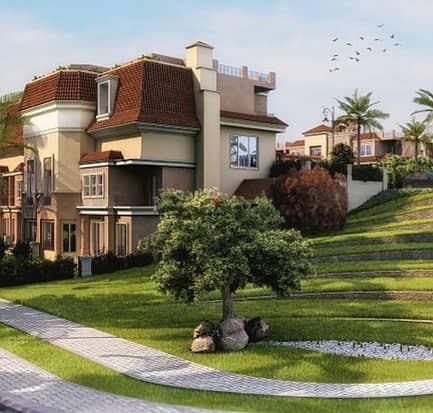 Launch Price in Sarai Mostakbal City Compound in New Cairo, 5 bedrooms, 10% down payment and installments over 8 years 8