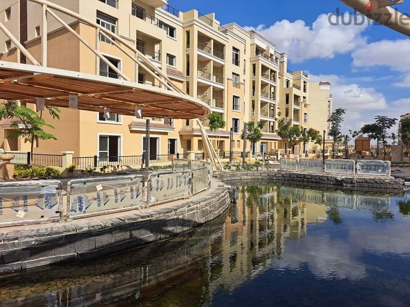 Apartment on the view in Sarai Compound, area of 110 square meters, in the newest stages of Sarai, with a down payment starting from 10% and installme 3
