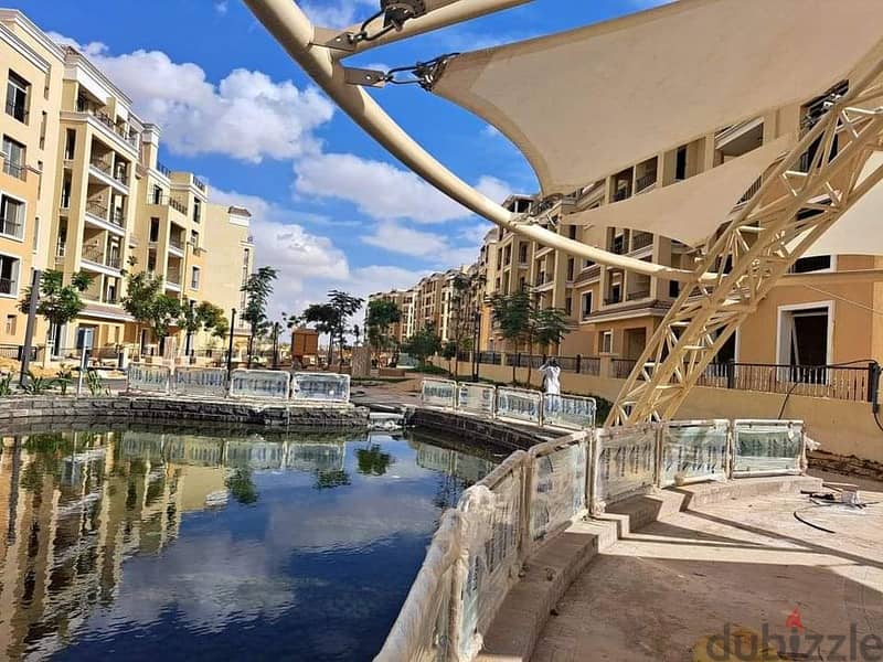 Apartment on the view in Sarai Compound, area of 110 square meters, in the newest stages of Sarai, with a down payment starting from 10% and installme 9