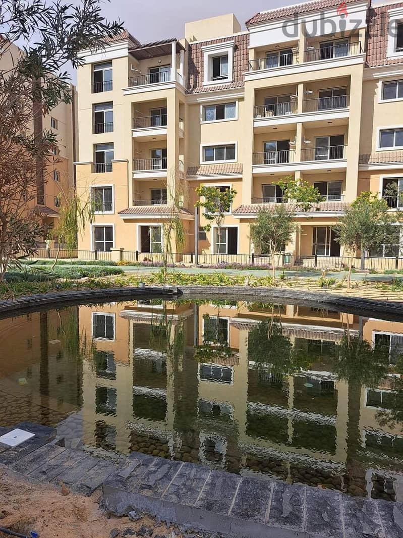 Apartment on the view in Sarai Compound, area of 110 square meters, in the newest stages of Sarai, with a down payment starting from 10% and installme 10