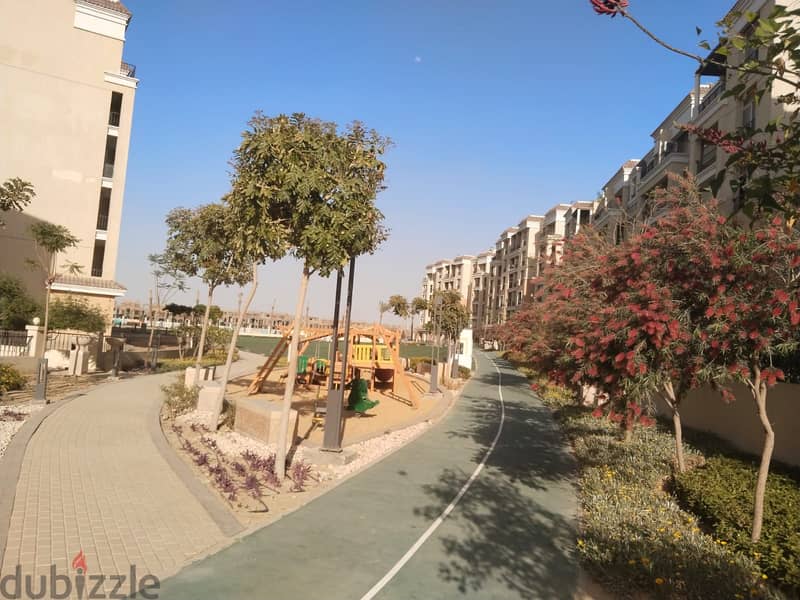 147 sqm apartment, ground floor, 123 sqm garden, lake view, Sarai Compound, New Cairo, Sur, Madinaty wall, 880,000 down payment 27