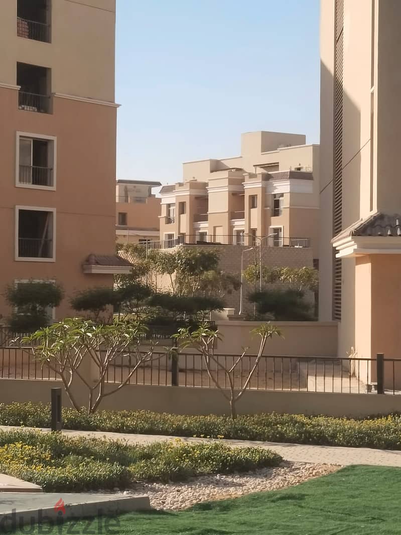 The most distinguished apartment in Sarai Compound, area of ​​156 square meters, at a special price, 3 rooms and 3 bathrooms, on View Direct, near Mos 36