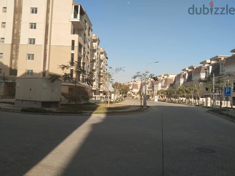 Duplex on landscape and lake area, 158 sqm, with 60 sqm garden, in Sarai Compound, New Cairo, near Mostakbal City 38