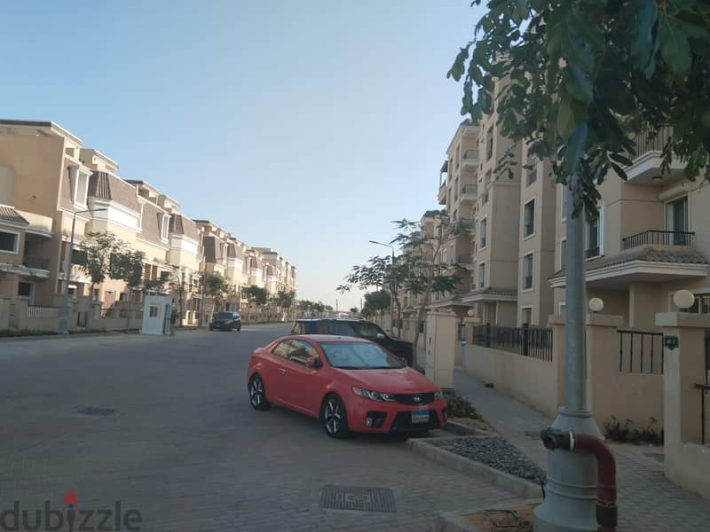 Duplex for sale, ground floor, 206 sqm garden, 117 sqm private garden, in Sarai Compound, New Cairo, near Mostakbal City, with a 10% down payment 40
