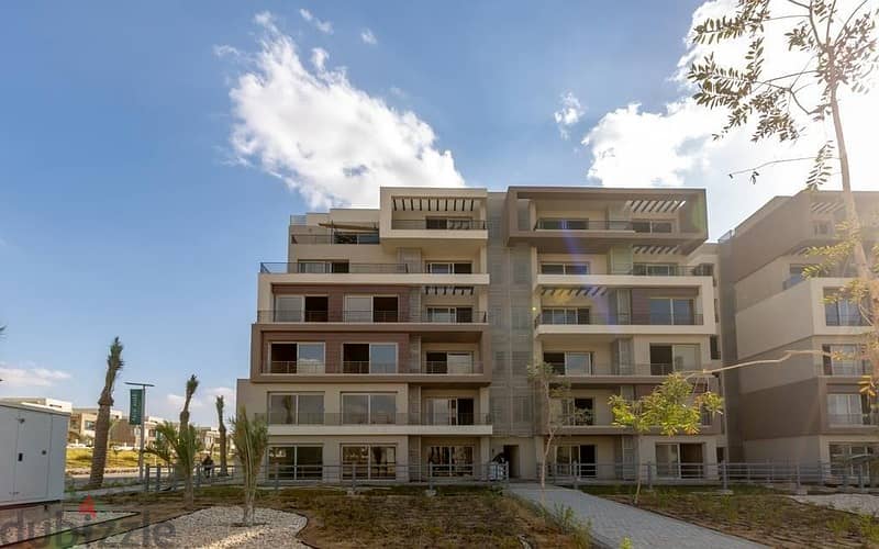 شقة  استلام فوري متشطبة 221 م بالقرب من ماونتن فيو هايد بارك بمقدم 10% فقط في كمبوند بالم هيلز نيو كايرو - Palm Hills New Cairo 1