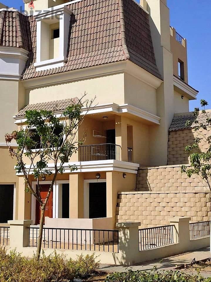 Corner villa for sale in Sarai Compound, next to Madinaty in New Cairo 1