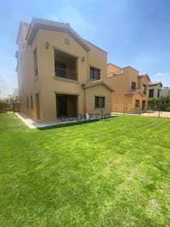 Villa For Rent Prime Location in Mivida New Cairo / Fully Finished with ACs - Kitchen - Garden  فيلا للايجار فى ميفيدا فيو مفتوح - جاهزة للسكن 0
