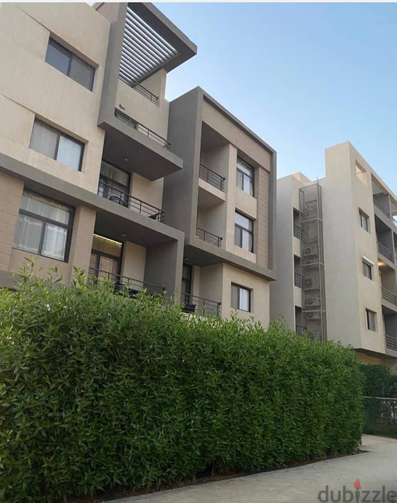 Semi furnished apartment with garden for rent in fifth square almarasem compound New Cairo fifth settlement 1