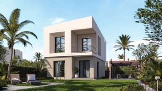 Distinctive villa in Launch Taj City, area of 175 square meters, stand alone, for sale with a 10% down payment over 6 months 0