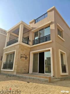 Standalone villa 240m distinctive location for sale in Taj City in front of Cairo International Airport with two facades on the Suez and Ring Road 0