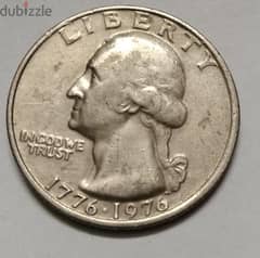 Quarter dollar 1976 (Great condition)
