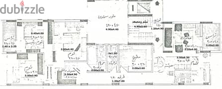 شقة 180 متر مربع بين العيسوي وعبد الناصر