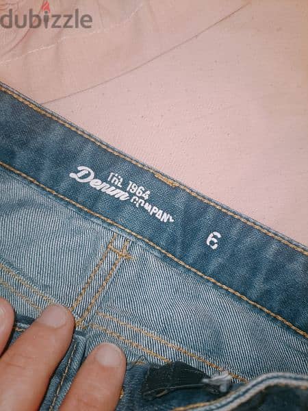 denim shorts size 6 as new 1