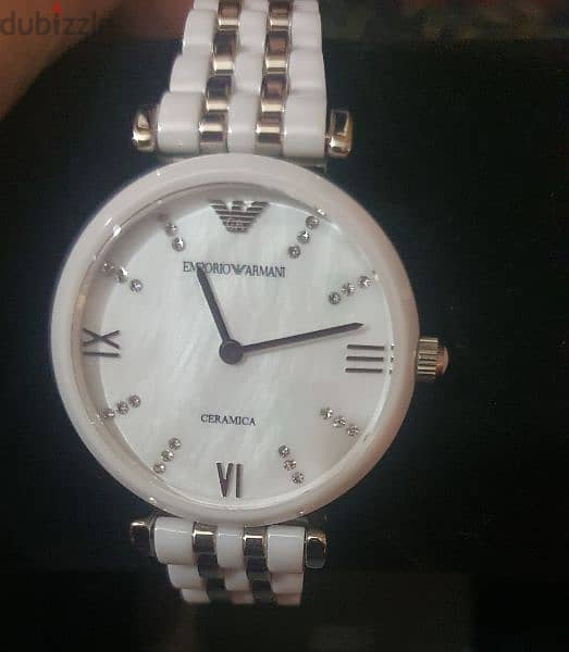 Emporio Armani Ceramica Watch AR 1488 ساعة أرمانى اورجينال 1