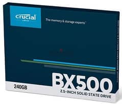 Hard Desk Crucial BX500 SSD 240 Sata for Laptop and PC