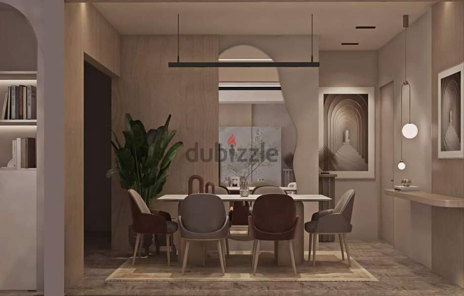 Double view apartment in Amazing Compound on Maadi Circle, with a down payment starting from 10% and installments up to 5 years 6