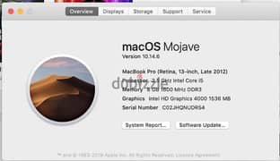 Macbook Pro Late 2012 0