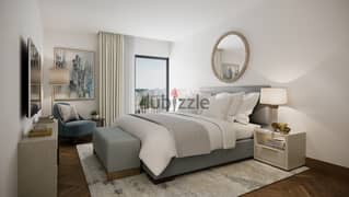Fully finished apartment in one of the most luxurious compounds in El Sheikh Zayed