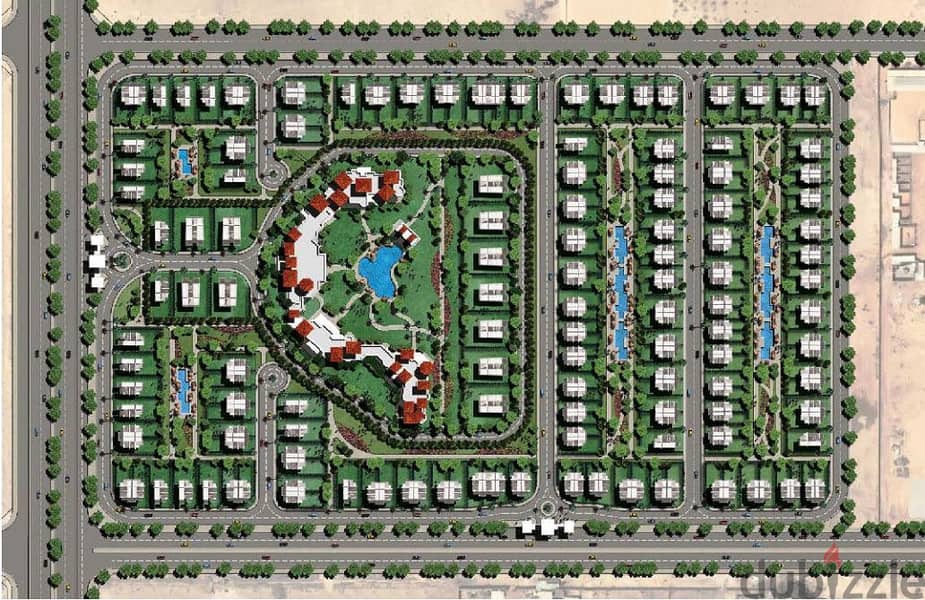 Twin house villa for sale 241m with 7y installments in  La Vista New Zayed توين هاوس فيلا للبيع 241 م في لافيستا الشيخ زايد باقساط 7 سنوات 8