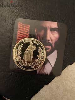 Big Size John Wick Coin Continental Hotel Currency 0