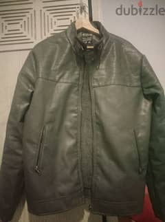 جاكيت جلد رافين ravin leather jacket