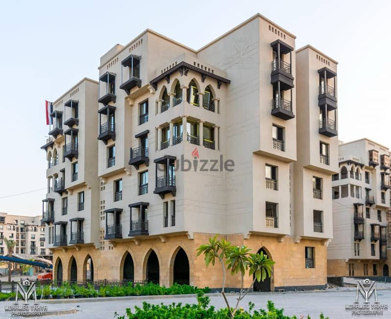 Apartment for sale, immediate receipt, in a prime location in Arabesque Compound. . Fustat. . from the Urban Communities Authority. 1