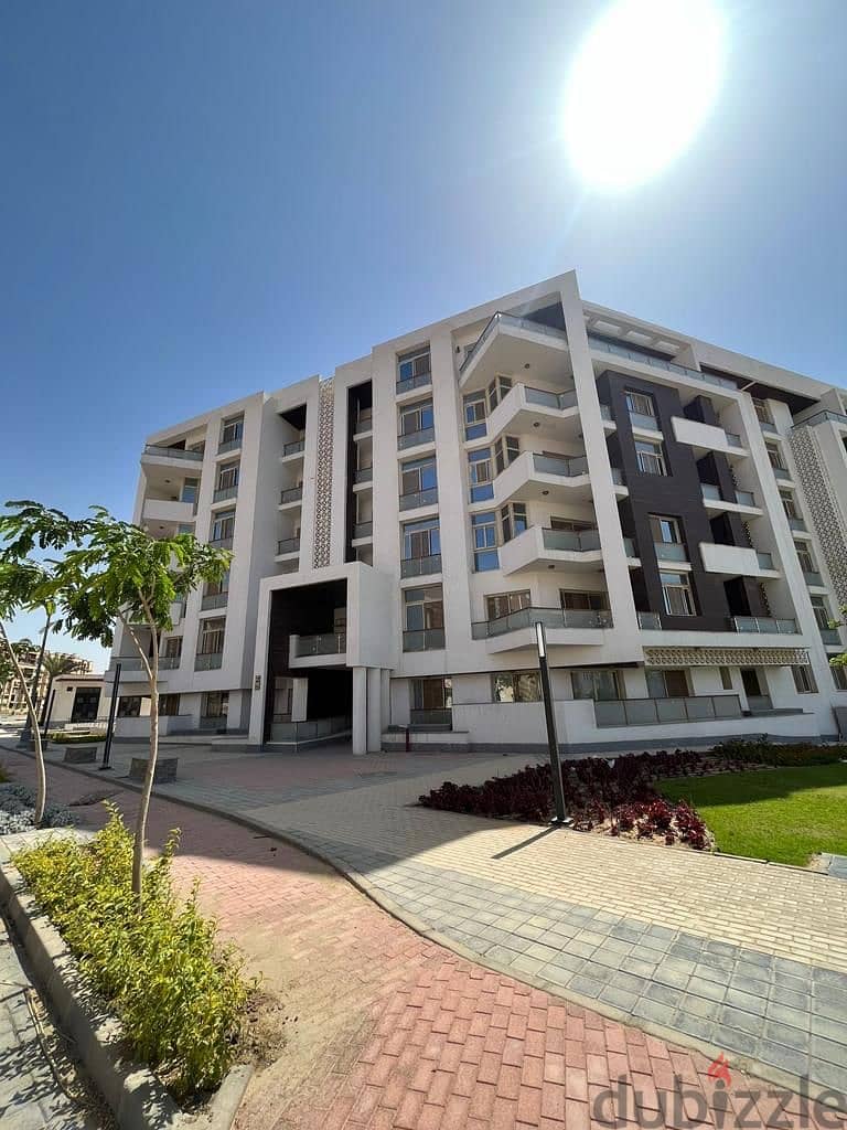 شقة169م متشطبة جاهزة للسكن ب5٪مقدم فى كمبوند المقصد العاصمة'ALMAQSED' 2