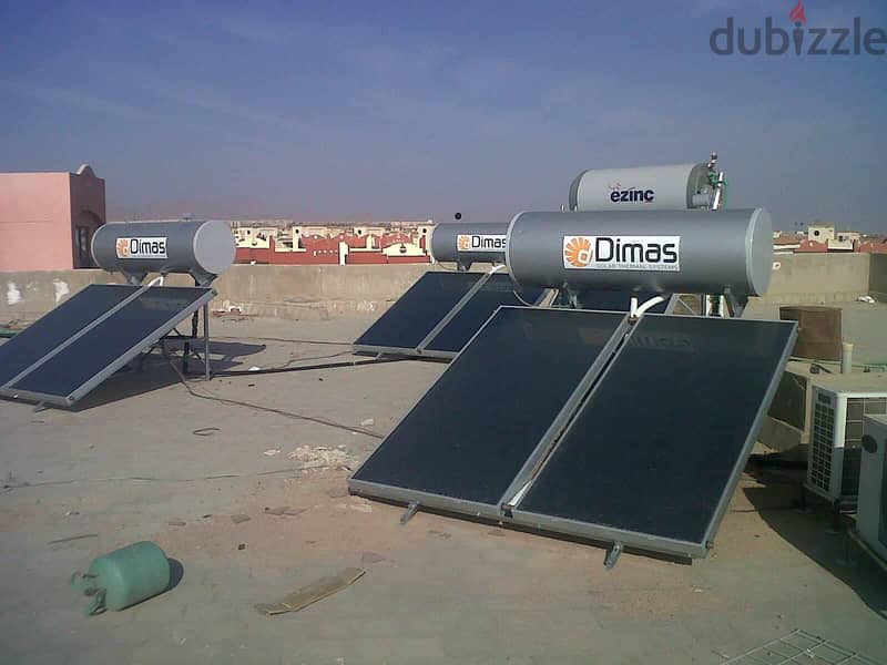 سخان الطاقة الشمسية ماركت ديماس - 200 لتر 2