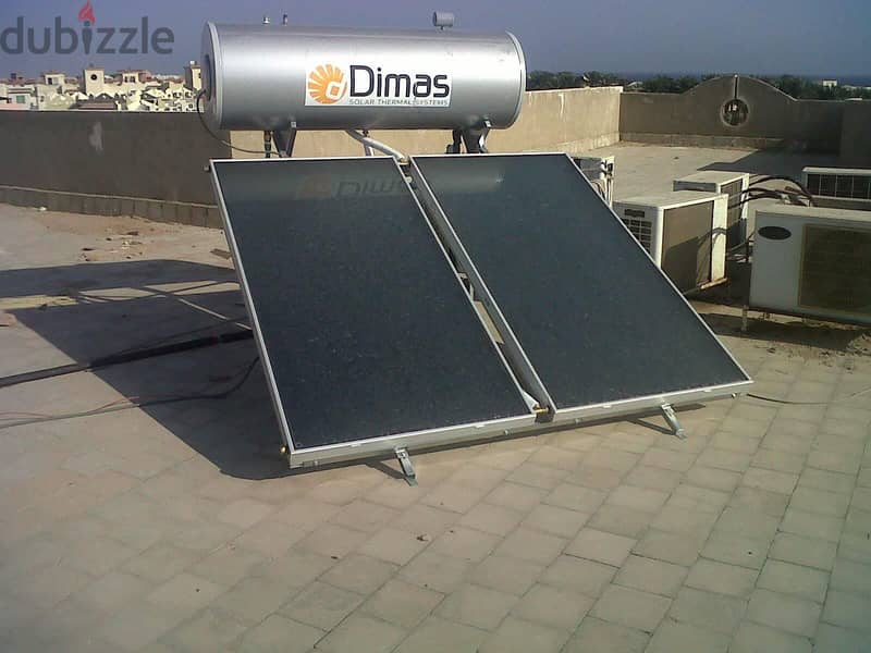 سخان الطاقة الشمسية ماركت ديماس - 200 لتر 5