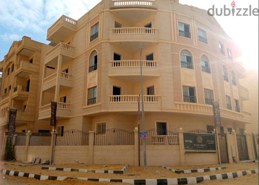 apartment for sale, immediate receipt 190 meters in Andalus near Wadi Degla in front of Hyde Park and Mivida 1