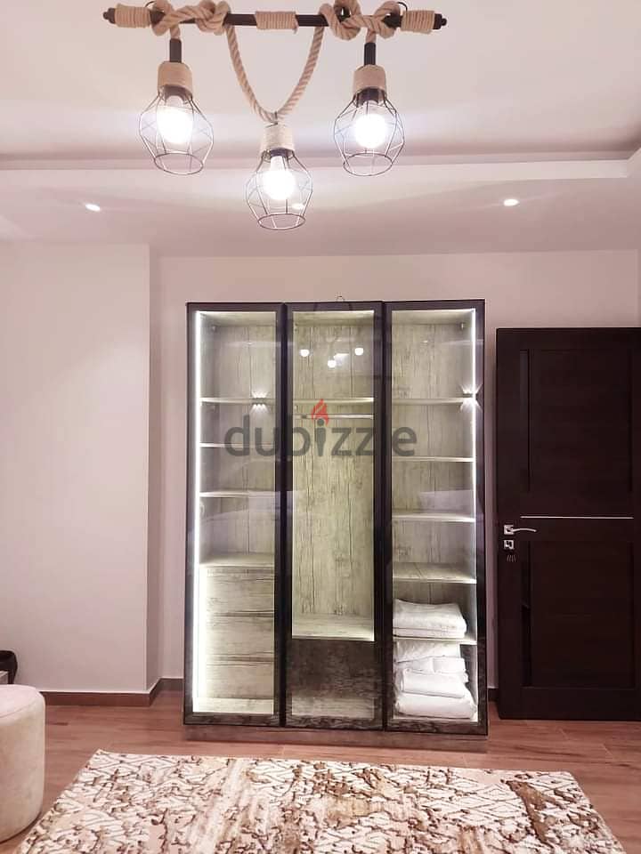 3-room apartment for rent furnished in Agouza, Aswan Square 8
