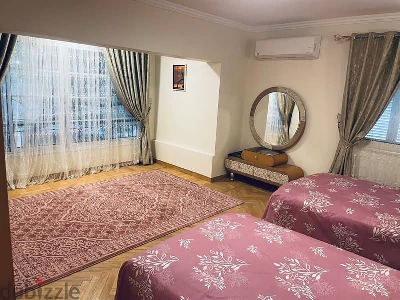 3-bedroom apartment for rent furnished in Gamaet Al-Dawwal branches 6